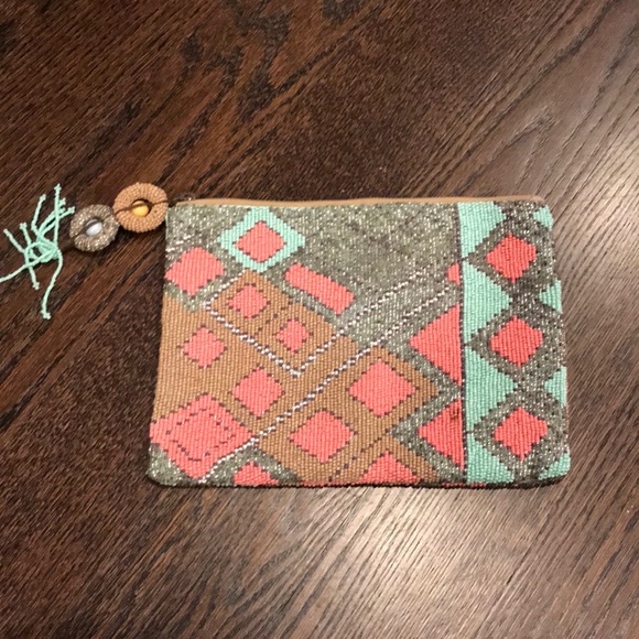Anthropologie Handbags - Anthropologie beaded clutch Anthropologie Handbags - Anthropologie beaded clutch